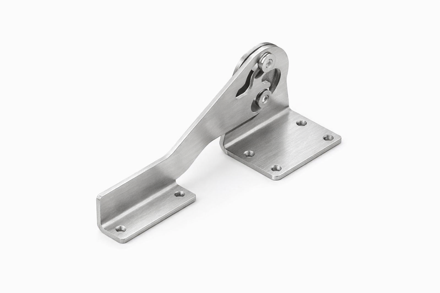 Articulação de Banco - Peça náutica em aço inox para estaleiros