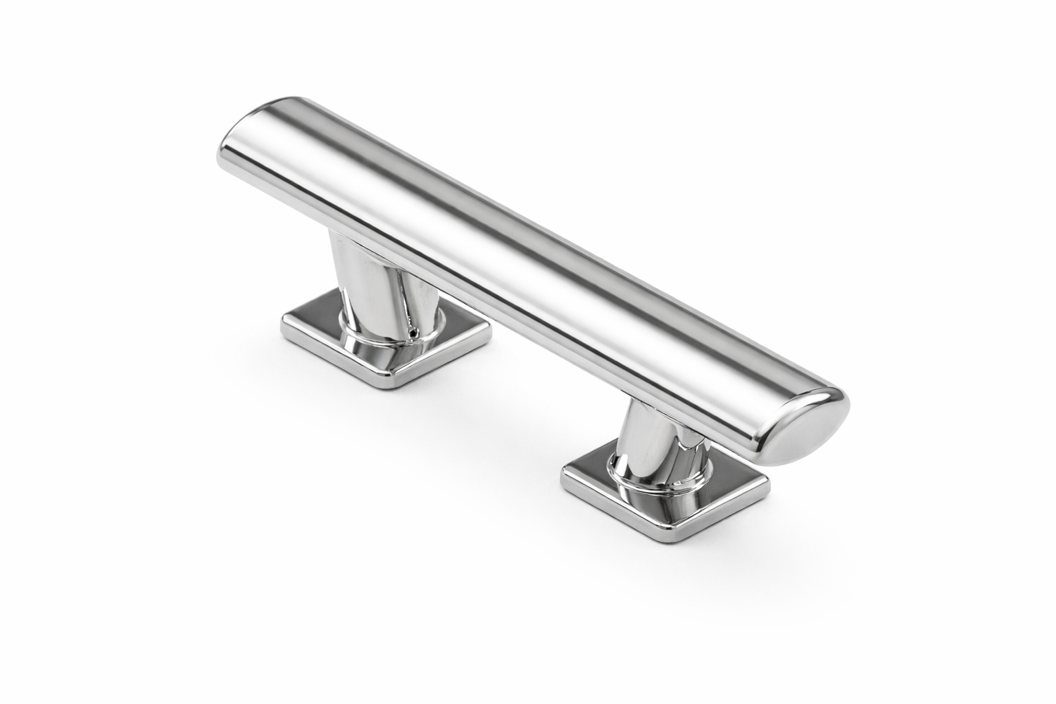Cunho Escandinavo - Peça náutica em aço inox para estaleiros
