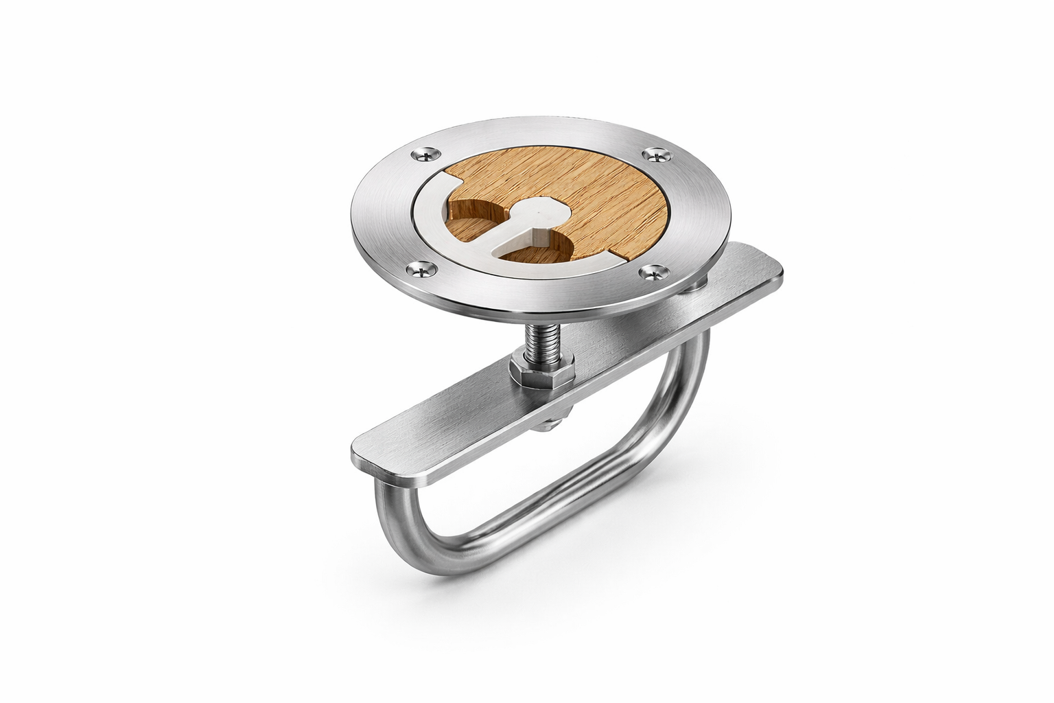 Fechadura Náutica - Peça náutica em aço inox para estaleiros