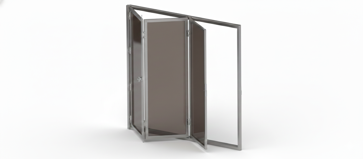 Porta Inox - Peça náutica em aço inox para estaleiros